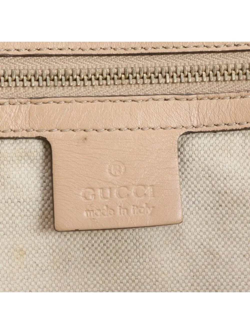 Gucci GG Canvas Brea Leather Tote Shoulder Pink - Picture 8 of 9